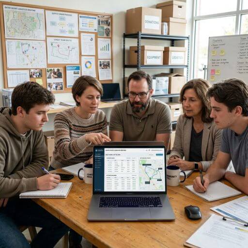 Gestão de suprimentos aprimorada pelo uso de inteligência artificial para pequenas empresas.
