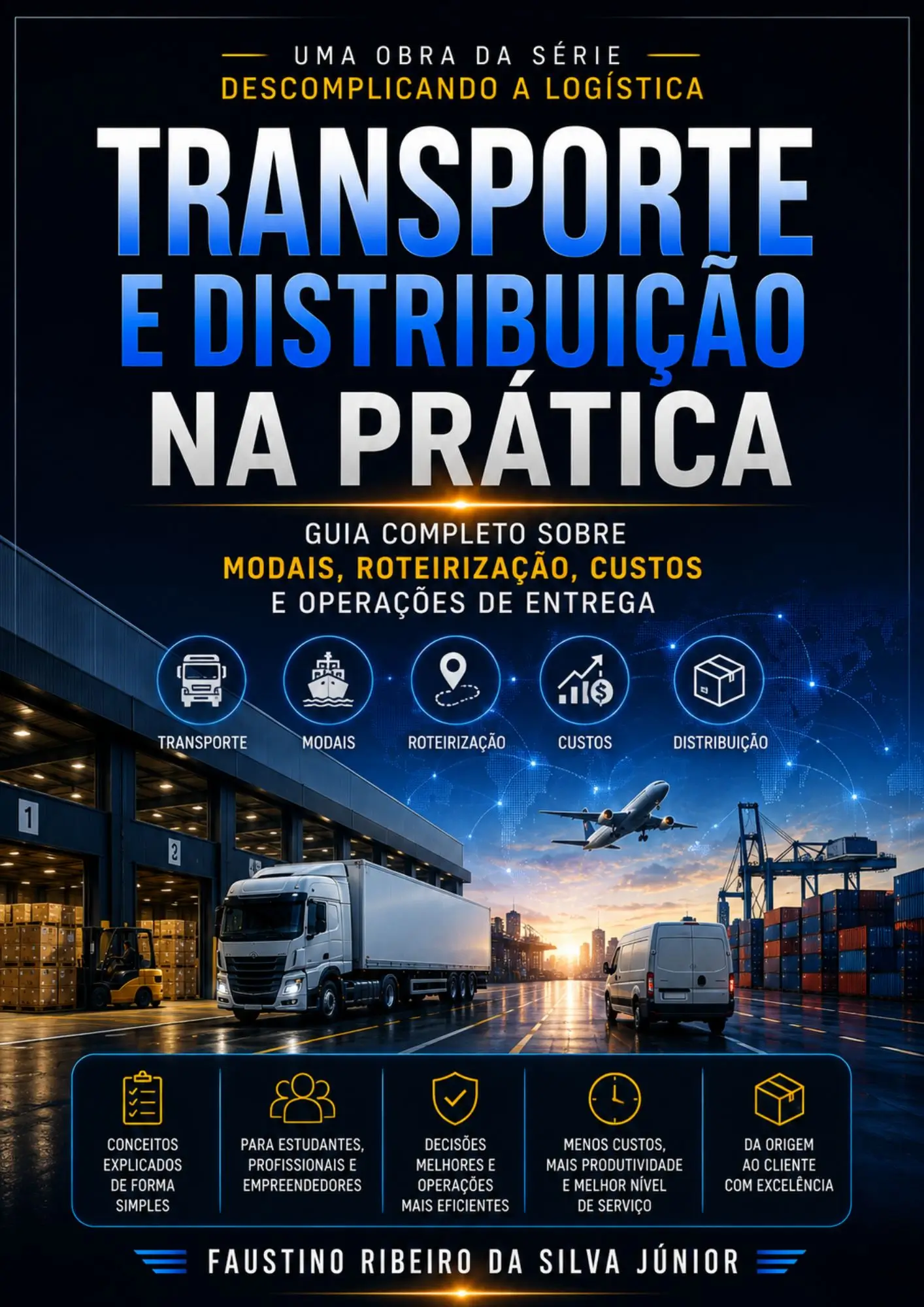 Capa do livro Transporte e Distribuição na Prática