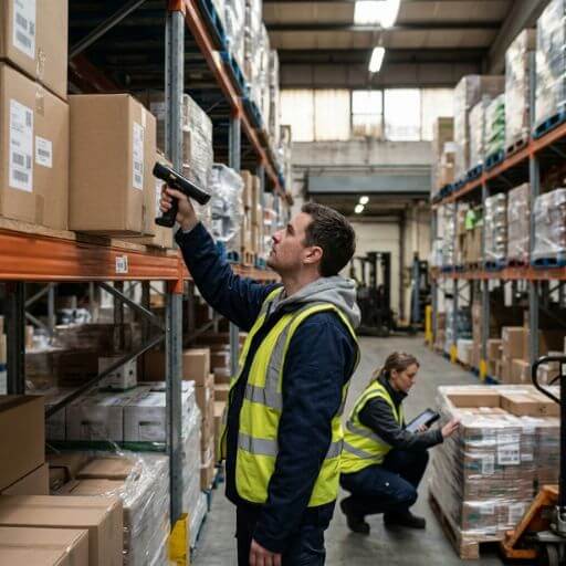Identificação e rastreabilidade utilizando RFID e código de barras em uma operação logística