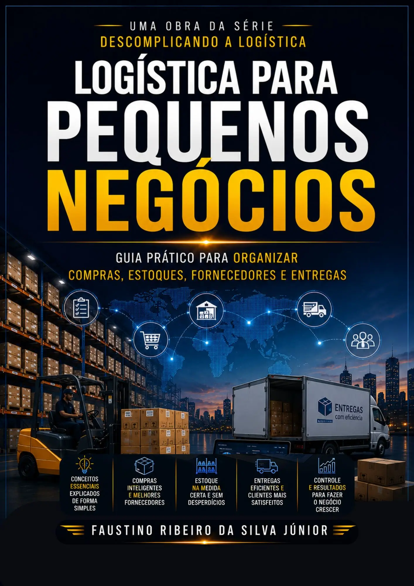 Capa do livro Logística para Pequenos Negócios